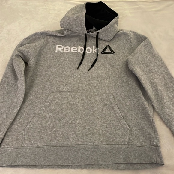 Reebok Tops - 3 for $25! Reebok Womens Fleece Hoodie,Grey, size Xlarge‎